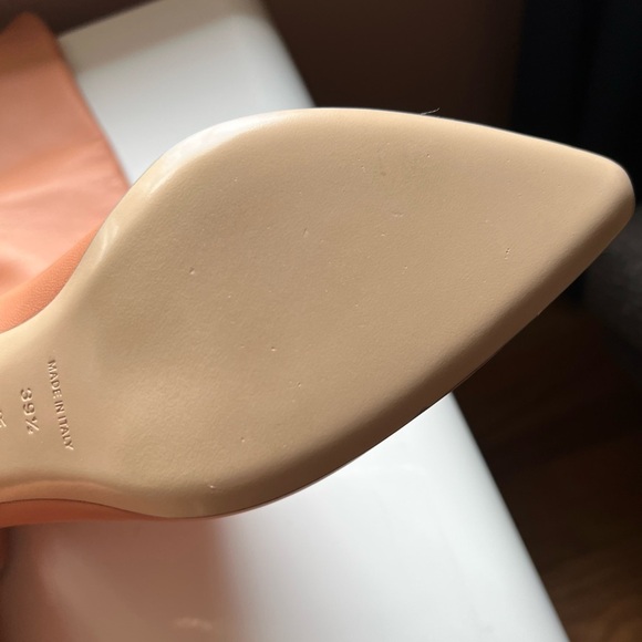 WANDLER Lina Lambskin Leather Knee-High Boots Sepia Color Size 39.5 NIB - Picture 5 of 10